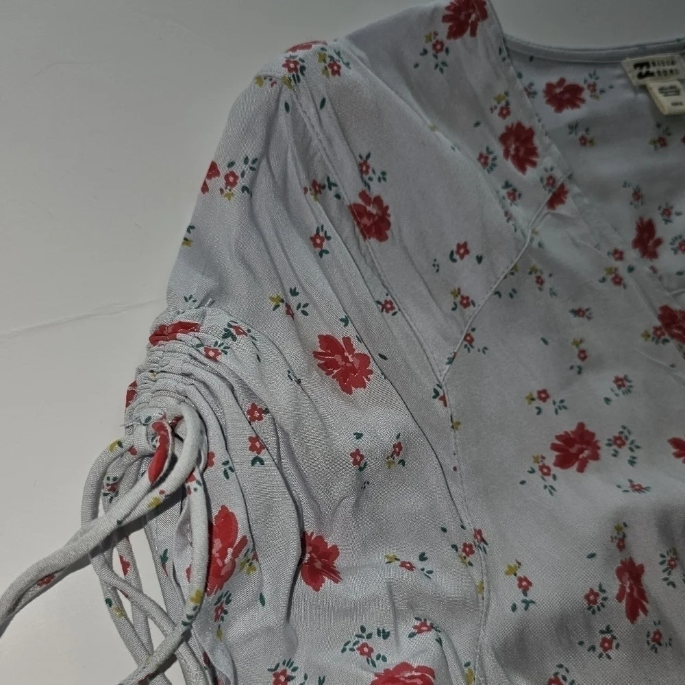 BILLABONG Blue Floral Mini dress - Picture 6 of 8